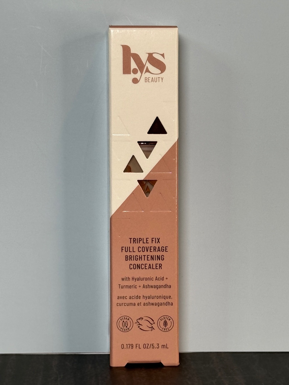 Lys Beauty Triple Fix Full Coverage Brightening Concealer (LN3) NIB